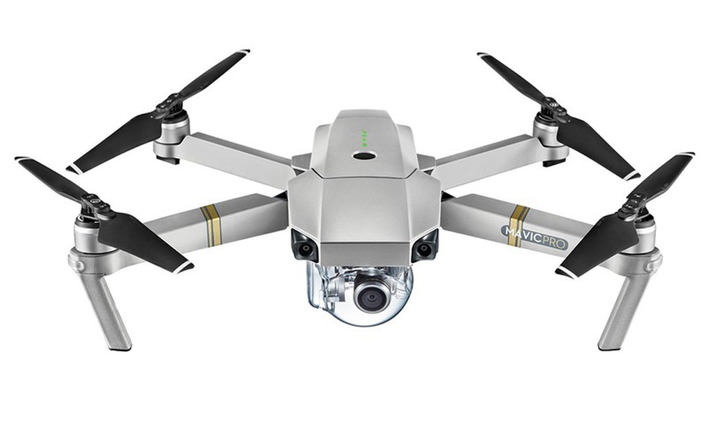 DJI MAVIC Pro專用包膜貼紙-貼膜貼紙-緞面鋁白 含遙控器