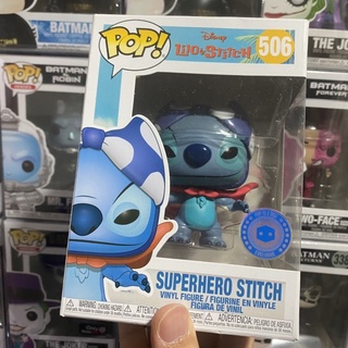 [李大] 正版現貨 Funko POP 迪士尼 史迪奇 超級英雄 奶罩頭 Superhero Stitch #506