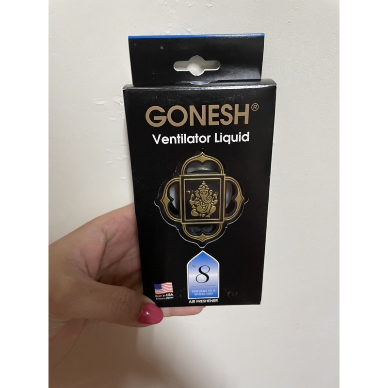 日本 GONESH 冷氣出風口芳香劑（2.6ml）汽車芳香 車用香氛 出風口香水 車用芳香劑 芳香