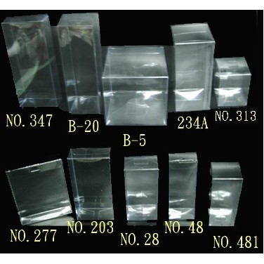 ☆╮Jessice 雜貨小鋪╭☆ 各式PVC盒 透明 塑膠盒 (1) 每包10入