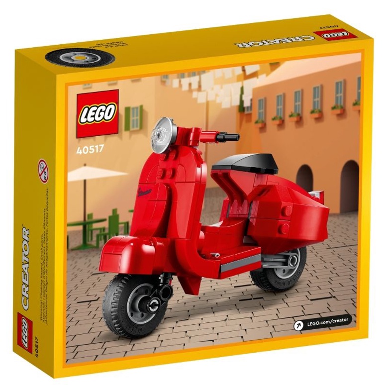 【ToyDreams】LEGO樂高 Creator Expert 40517 小偉士牌 紅色偉士牌 Vespa