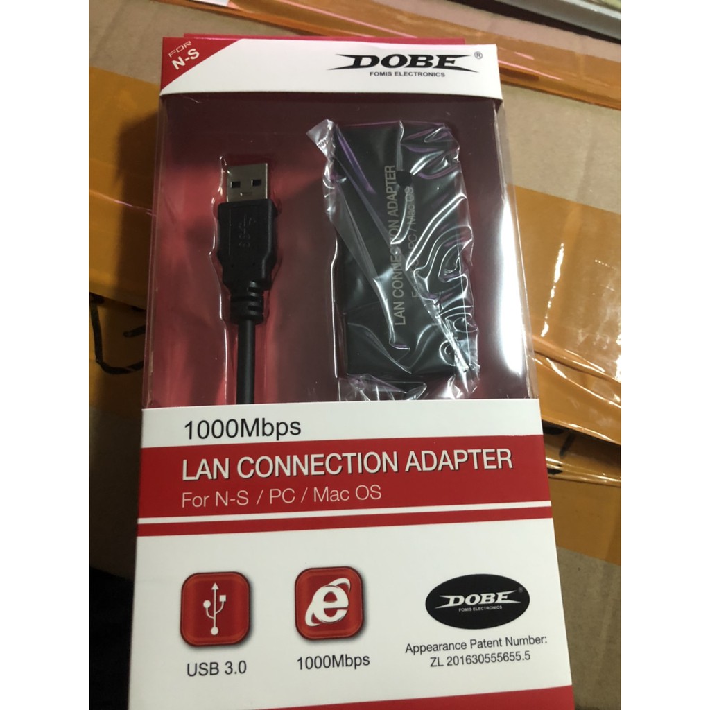 【現貨】DOBE SWITCH USB 3.0 高速網路卡 有線網卡 網路轉接器 1000M