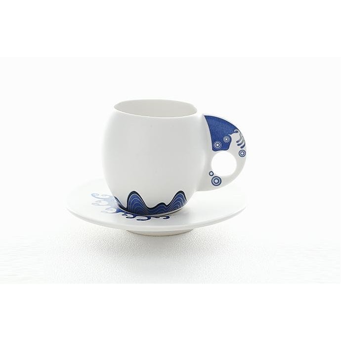 新旺集瓷設計杯 地平線咖啡杯組 鶯歌陶瓷 台灣設計師商品 情人節禮物 新居喬遷
