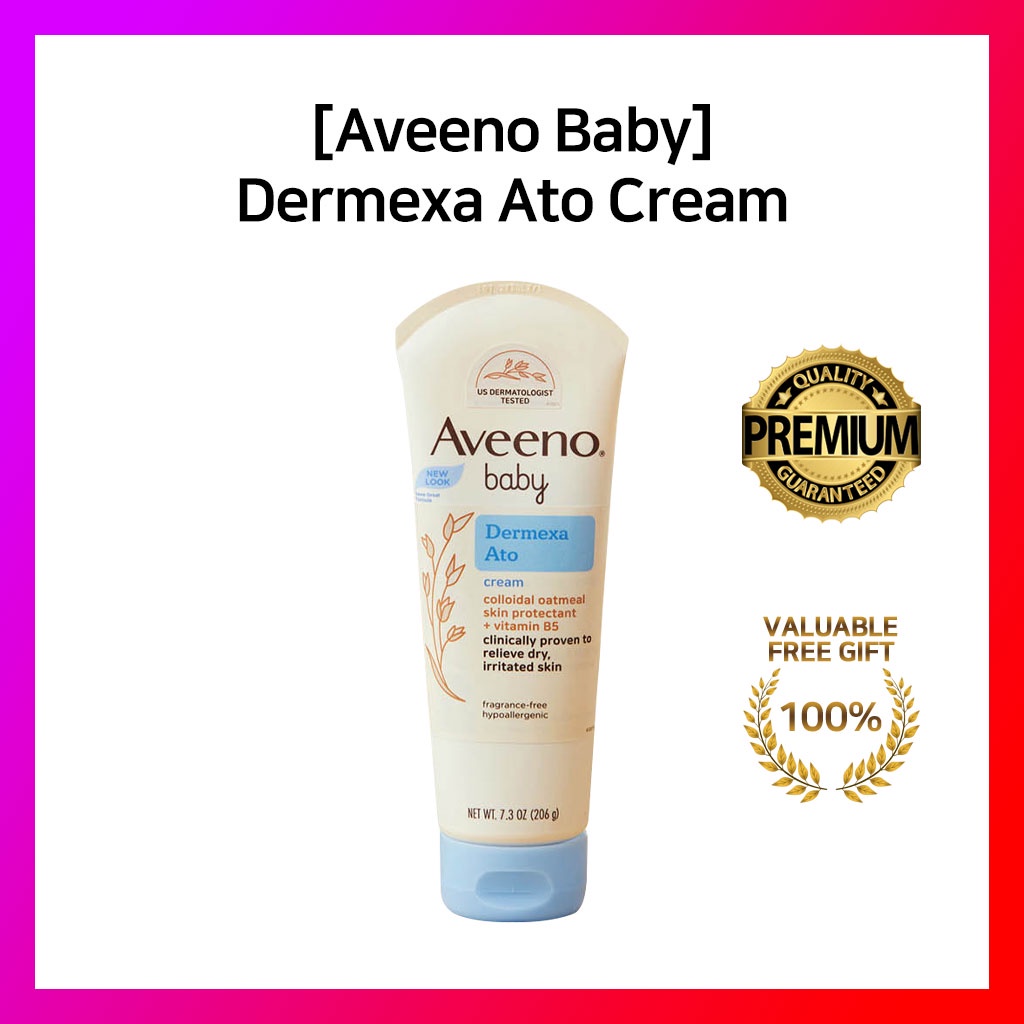[Aveeno] 嬰兒 Dermexa Ato 霜 206g 維生素 B5 + 皮膚保護劑