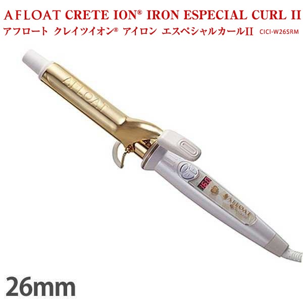 ☆松鼠家族日本代購☆CREATE ION CICI-W26SRM AFLOAT 捲髮整髮器  26mm 國際電壓 預購