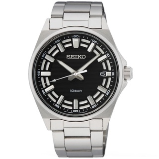 SEIKO SK037 精工錶 6N52-00G0D(SUR505P1) CS系列經典簡約紳士腕錶 / 黑面 40mm