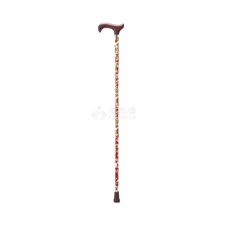 來而康 Merry Sticks 悅杖 醫療用手杖 繽紛生活折疊手杖 MS-572-193-077BR 杜鵑紅 送專用墊