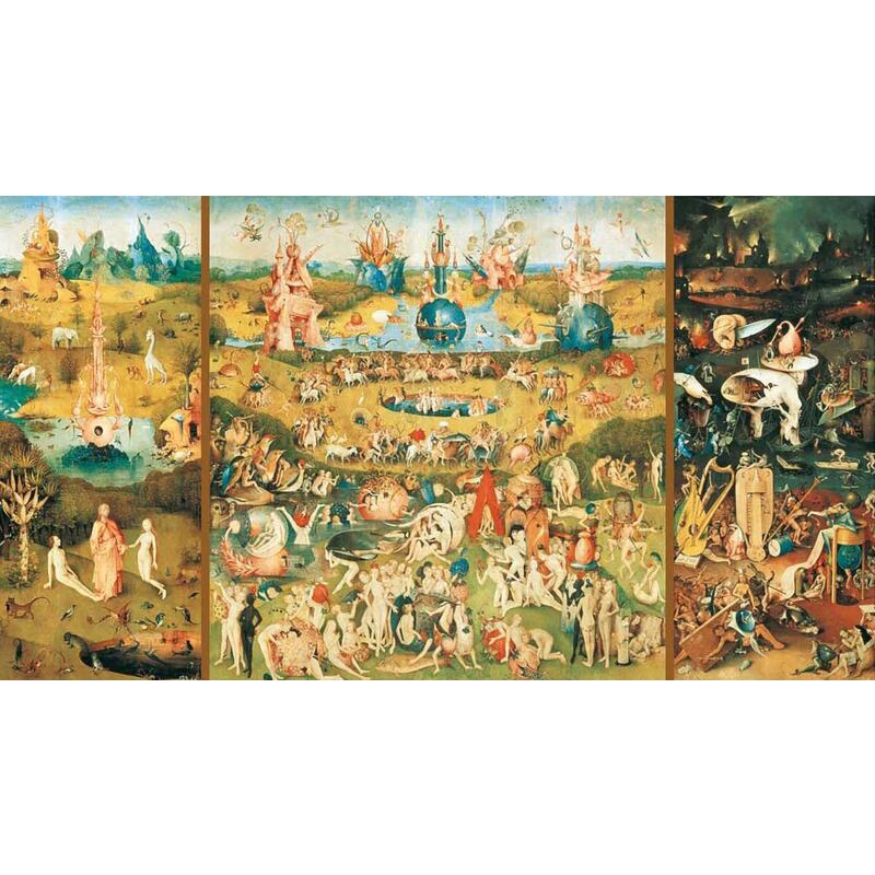 14831 9000片歐洲進口拼圖 EDUCA 名畫 人間樂園 Hieronymus Bosch