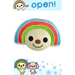 車資樂㊣汽車用品【OP-11005】OPEN小將 夏日晴空系列 汽車座椅專用頭枕靠墊 頭枕 1入