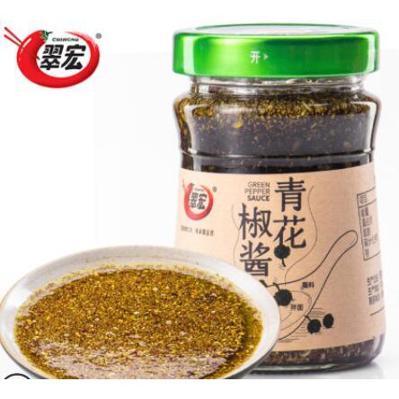 翠宏青花椒醬0g四川特產涼拌菜小面藤椒麻香青花椒油餐飲調味料 蝦皮購物