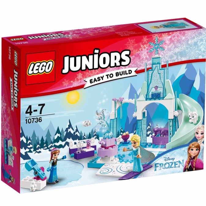 LEGO樂高 JUNIORS 10736 安娜和艾莎的冰雪遊樂場 冰雪奇緣 全新未拆