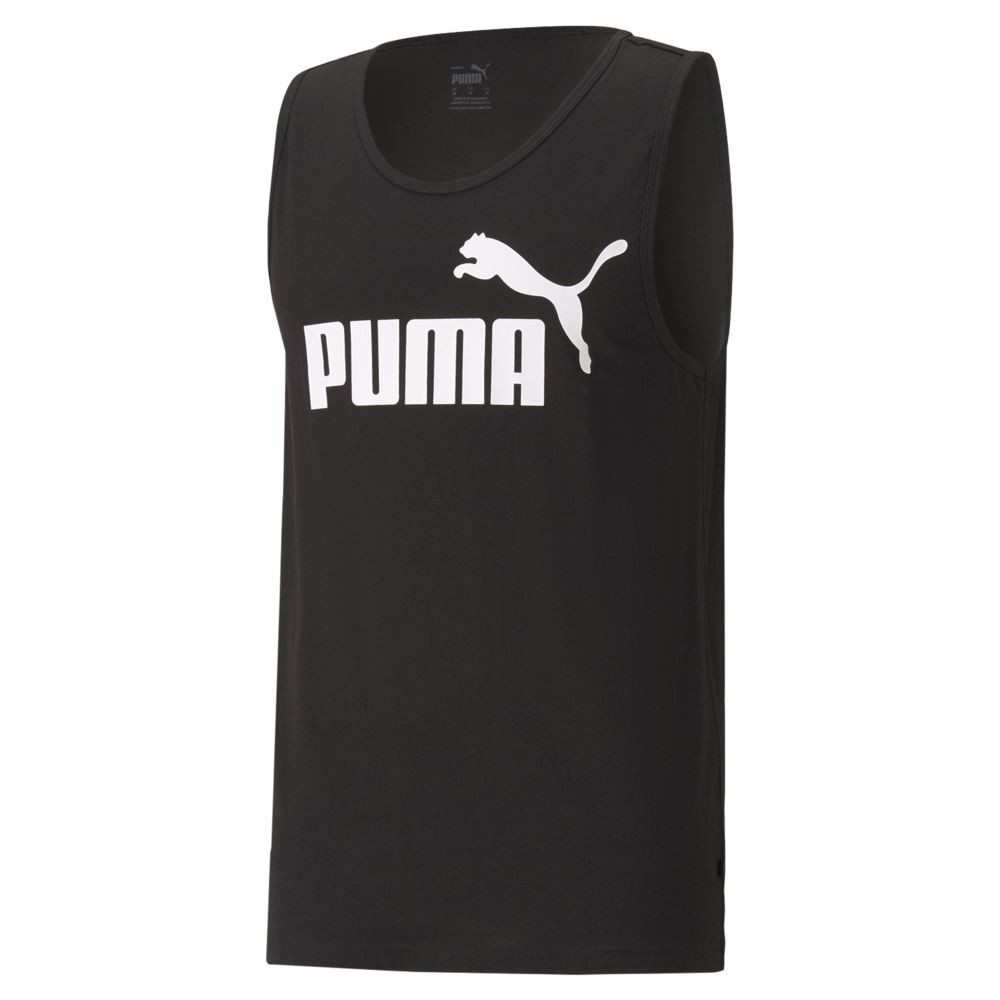 PUMA No.1 Logo 男款黑色休閒背心-NO.58667001