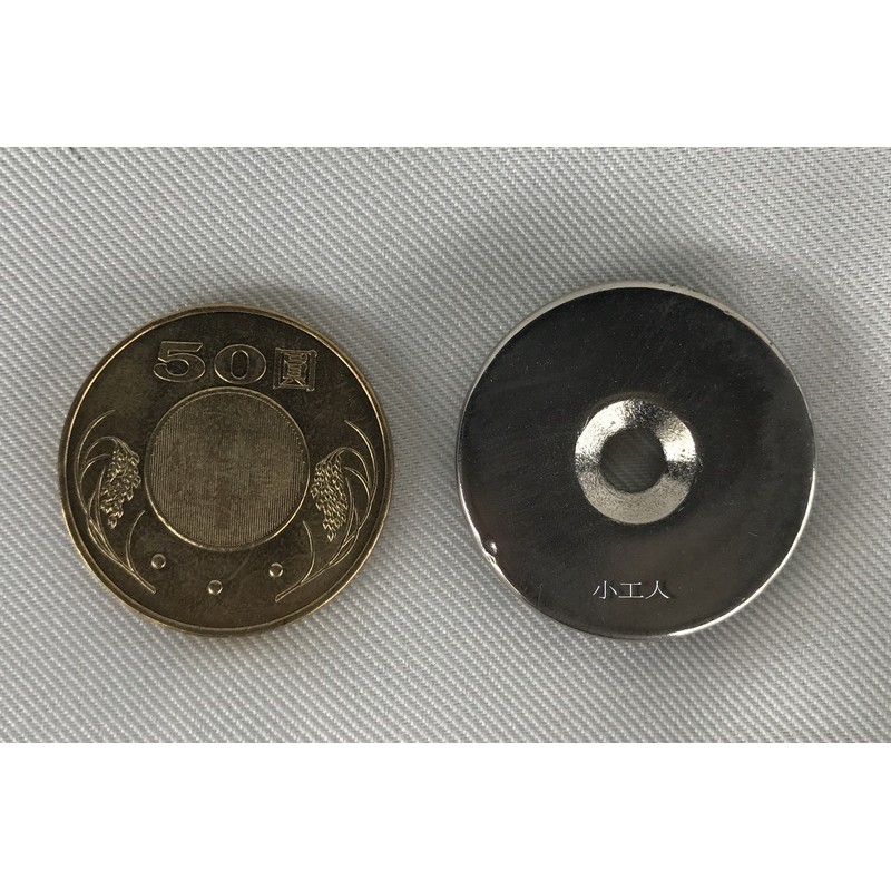 【大也】超強磁鐵 釹鐵硼 強力磁鐵 圓型30mm*5mm帶孔磁鐵