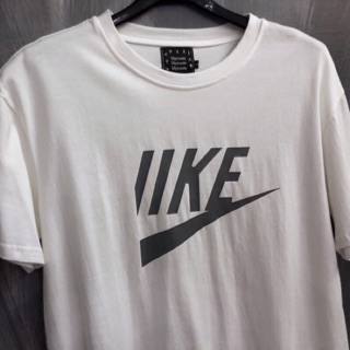 - 惡搞NIKE 3M效果印花寬鬆短袖Tee -
