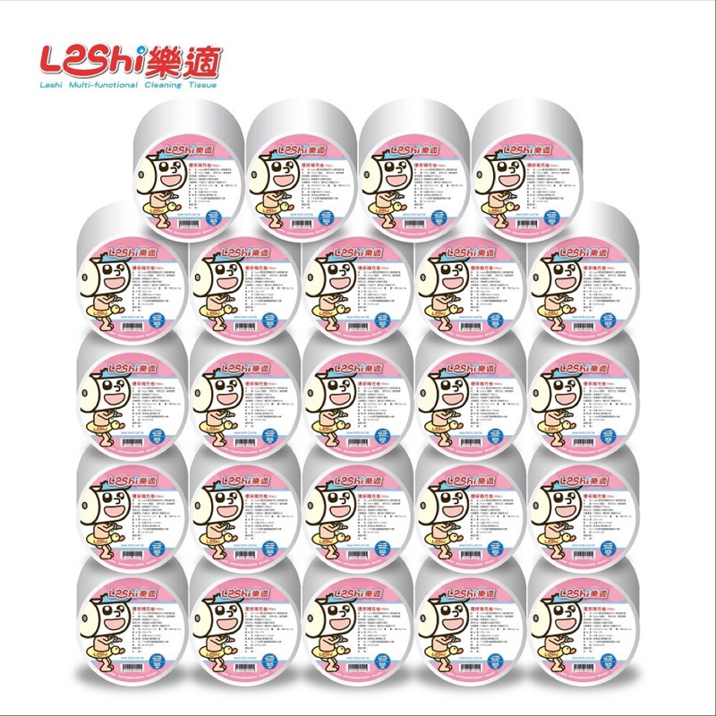 Leshi 樂適 嬰兒乾濕兩用布巾-環保補充卷