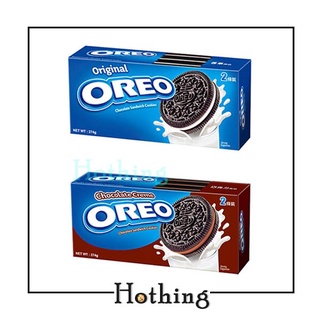 【Hothing】『一筆訂單限12盒』OREO 夾心餅乾二條裝 香草 巧克力 220.8g