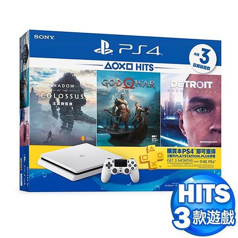 全新台灣公司貨ps4 主機hits Bundle 主機同捆組 500g主機 三款遊戲 Ps