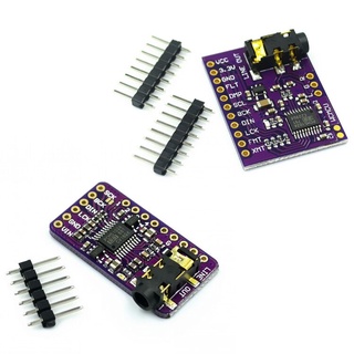 Pcm5102 PCM5102A DAC 聲卡板 pHAT 3.5mm 立體聲插孔 24 位 Raspberry Pi