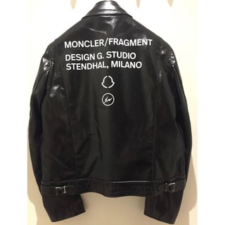 MONCLER x FARGMENT x LEWIS LEATHERS 三方聯名皮衣| 蝦皮購物