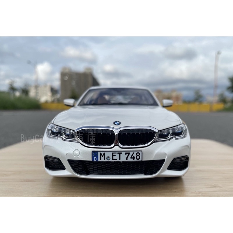 BuyCar模型車庫 寶馬 原廠 1/18 1:18 BMW G20 330i 320i 325i 318i白色 模型車