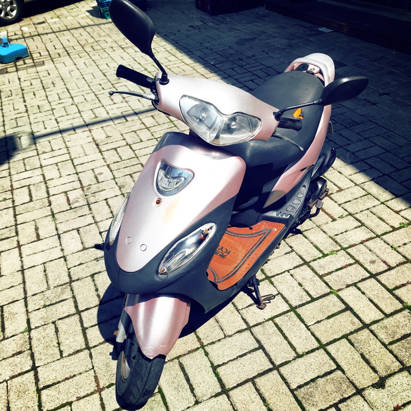 二手機車自售 光陽 Kymco 豪邁 得意100 easy100 只跑 47000 優質代步車首選 行車狀況佳