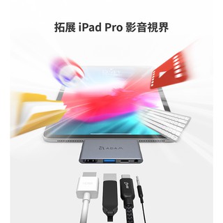 【ADAM亞果元素】CASA Hub i4 USB-C 四合一 iPad Pro 影音集線器 轉接器