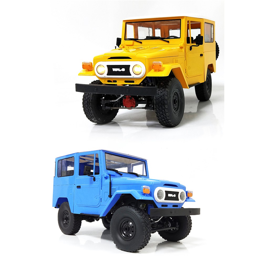 Wpl C34km 1 16 金屬版套件4wd 2 4g 越野車履帶式rc 汽車2ch 車頭燈 蝦皮購物