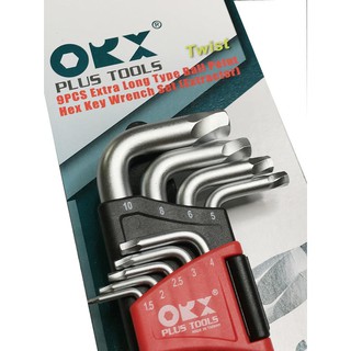 螺旋六角扳手 加長 臺灣製 orx 球型 HK1510 專用 滑牙 崩牙 退牙 滑牙螺絲取出器《昇瑋五金》