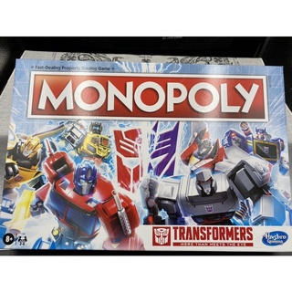 正版 Monopoly 地產大亨 變形金剛 精裝收藏版 Hasbro 大富翁 柯博文 大黃蜂 機器人 孩之寶 桌遊