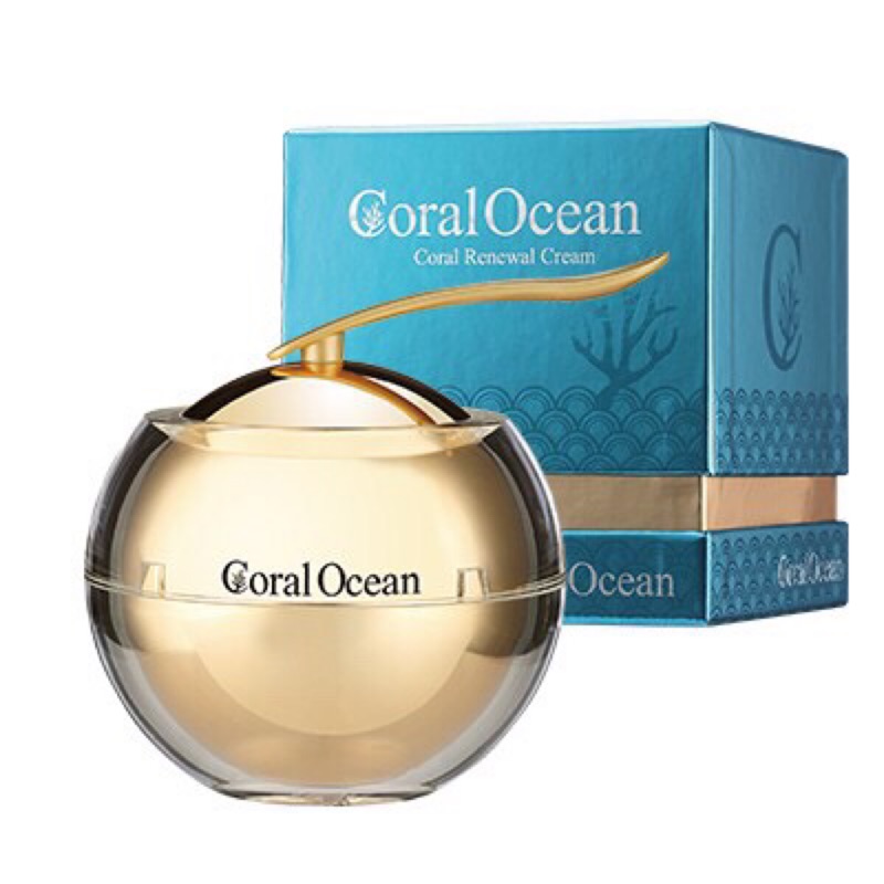 【CoralOcean海洋奇肌】統欣生技-珊瑚再生逆齡乳霜50g現貨