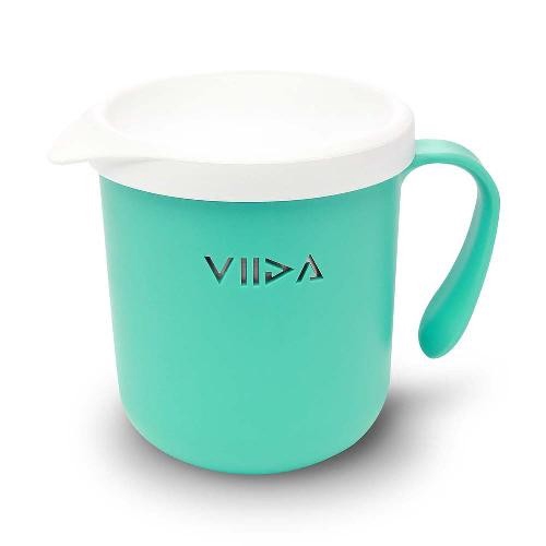 VIIDA Souffle 抗菌不鏽鋼杯-湖水綠