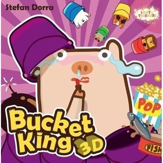 高雄松梅桌遊 Bucket King 3D 撞桶王3D 正版桌遊 中文版 益智遊戲