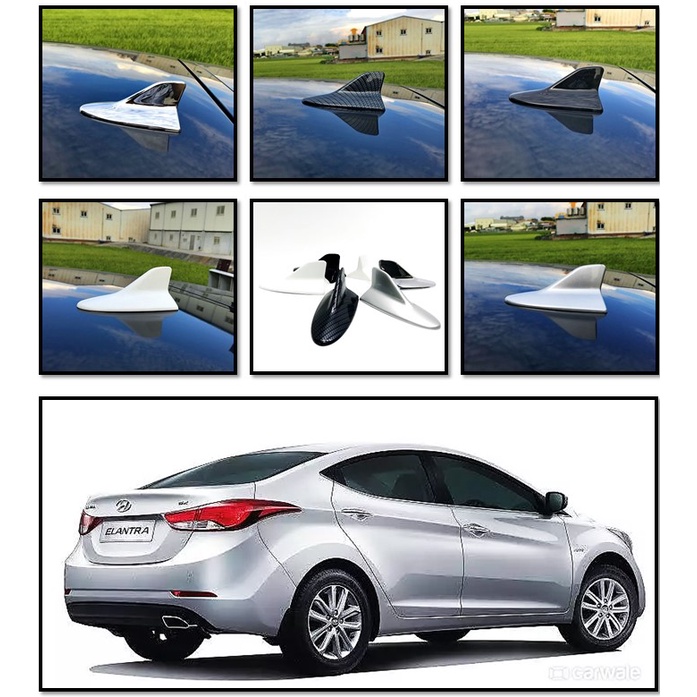 圓夢工廠 Hyundai 現代 Elantra / Elantra Sport 2010~15 車頂 鯊魚鰭 造型天線貼