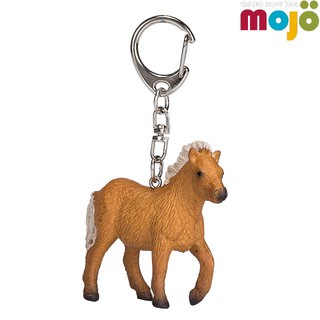 Mojo Fun動物模型-雪特蘭矮種馬鑰匙圈