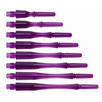【AA飛鏢專賣店】鏢桿 Fit Shaft Gear Hybrid 塑膠桿(混合) ( Purple )