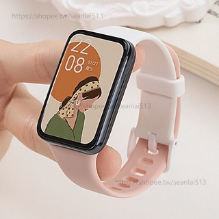 適用小米手環7Pro 撞色硅膠腕帶 小米 7Pro手環腕帶 硅膠 Mi watch 7 Pro 小米智能手表腕帶