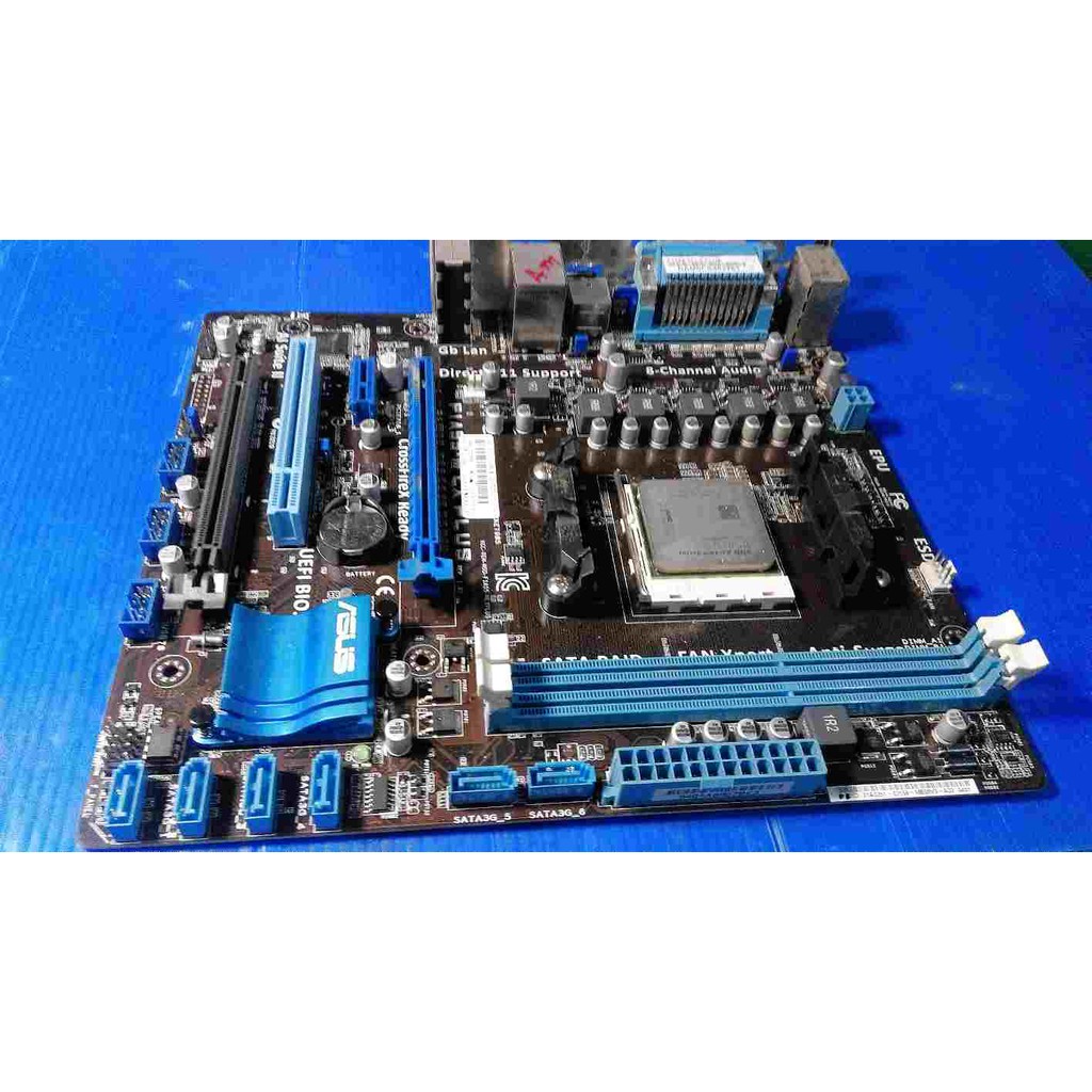 【老農夫】ASUS 華碩 F1A55-M LX PLUS主機板/AMD A55晶片/FM1/ +CPU A4-34000