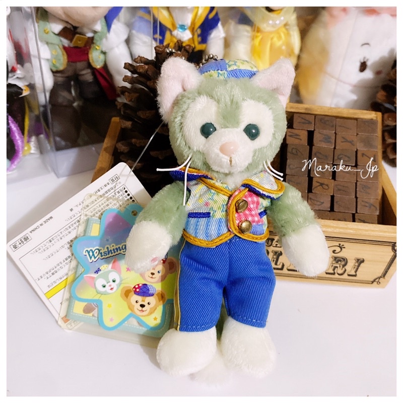 ［絕版稀有］日本海洋迪士尼 Duffy 復活節限定 傑拉東尼 達菲 雪莉玫 畫家貓 娃娃 吊飾 鑰匙圈 掛飾 拼布牛仔