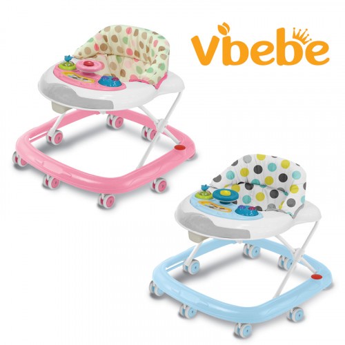 【Vibebe】多功能音樂學步車(藍/粉)｜寶貝俏媽咪