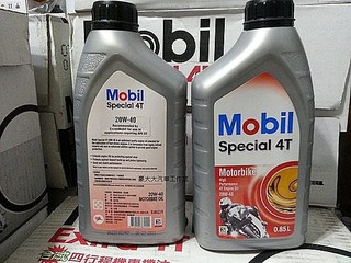 (豪大大汽車工作室)美孚公司貨 美孚 mobil Special 4T 20w40 20w-40 四行程引擎機油