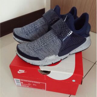 NIKE SOCK DART SE PREMIUM 潑墨 羊毛 襪套 灰藍色 US9