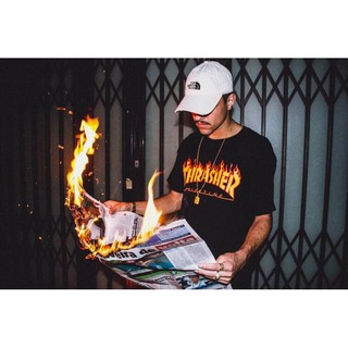 ⚡️潮鞋瘋⚡️ 火焰短T THRASHER FLAME 經典/火焰 滑板 T恤 火焰上衣 黃火焰 暈炫火焰 拚色火焰