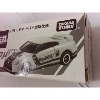 【TOMICA多美小汽車】TAKARA TOMY GT-R 杜拜 警車 盒損