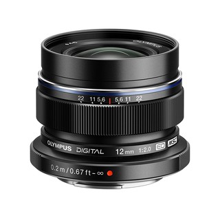 【高雄四海】Olympus M. Zuiko Digital ED 12mm F2.0 全新平輸．一年保固．銀黑雙色
