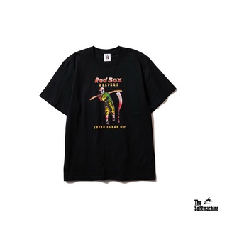 GOODFORIT/日本Softmachine Red Sox T-Shirt波士頓紅襪死神短袖上衣/兩色