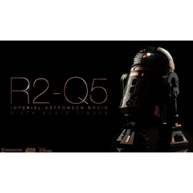 Sideshow 星際大戰 R2Q5 絕美有電可動版