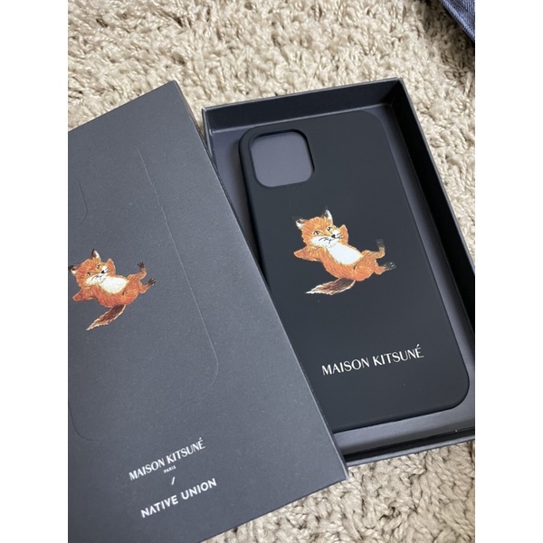 轉賣 MAISON KITSUNE × NATIVE UNION 聯名 手機殼iPhone12 pro （現貨)