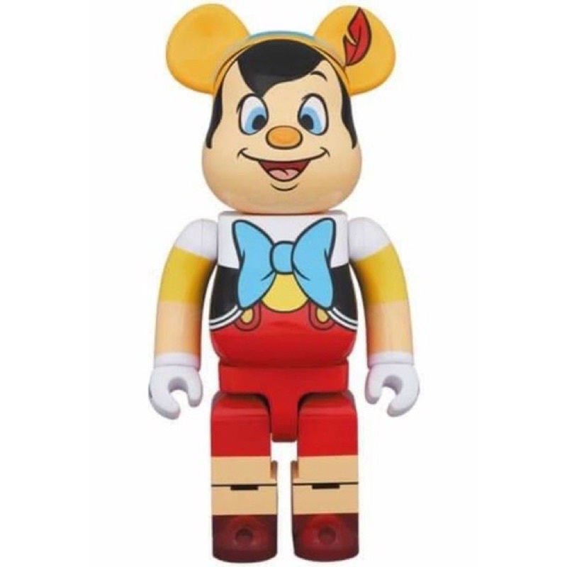 BLS • BE@RBRICK BEARBRICK 1000% 皮諾丘 小木偶 迪士尼 Pinocchio 庫柏力克熊