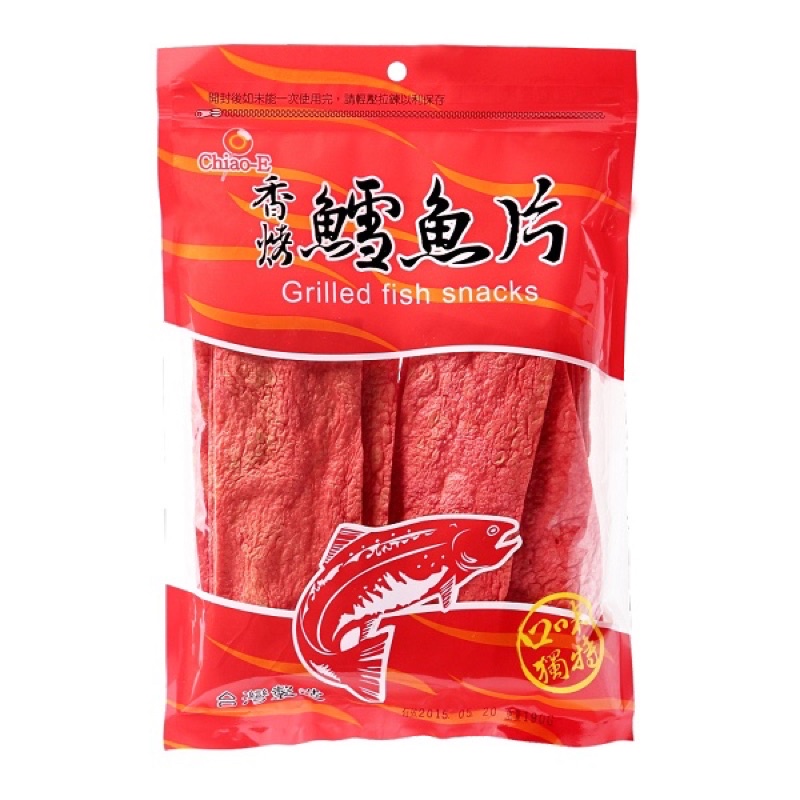 巧益_ 香烤鱈魚片 180g