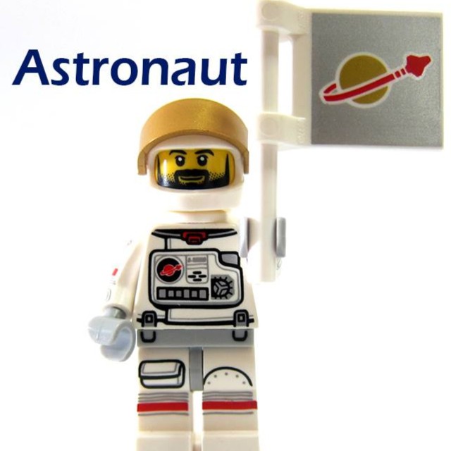 LEGO 人偶抽抽樂-太空人